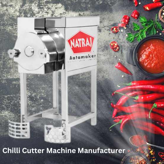 Spice Up Your Production Nataraja Atta Chakki Chilli Cutter Machine Manufacturing